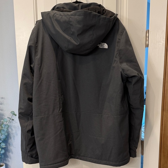 The North Face Men's Charcoal Winter Coat Parka XL XLarge - Picture 14 of 16